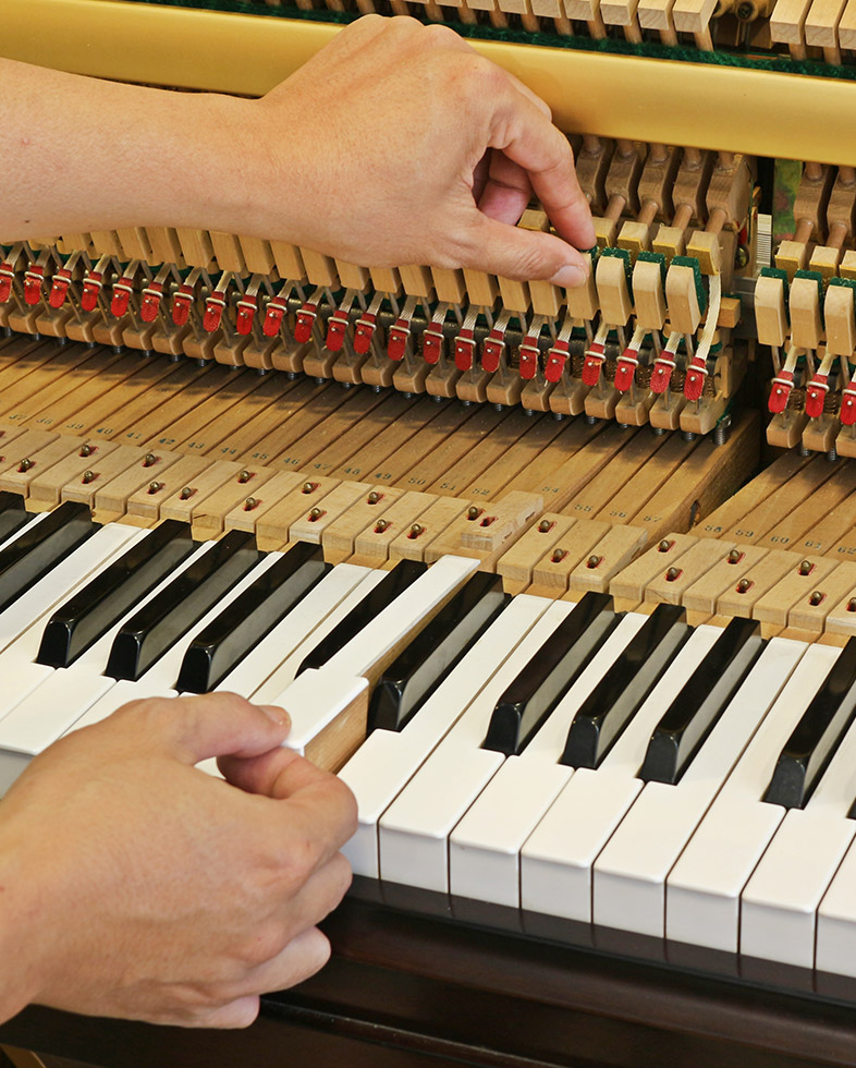 Une restauration de piano